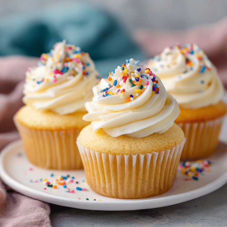 Vanilla Cupcakes Recipe