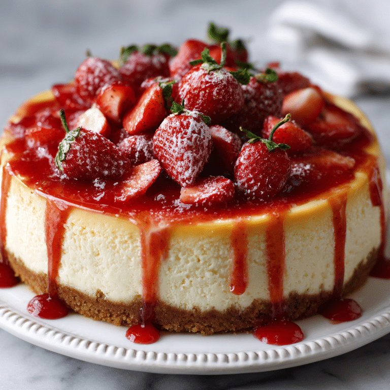 Strawberry Cheesecake Recipe