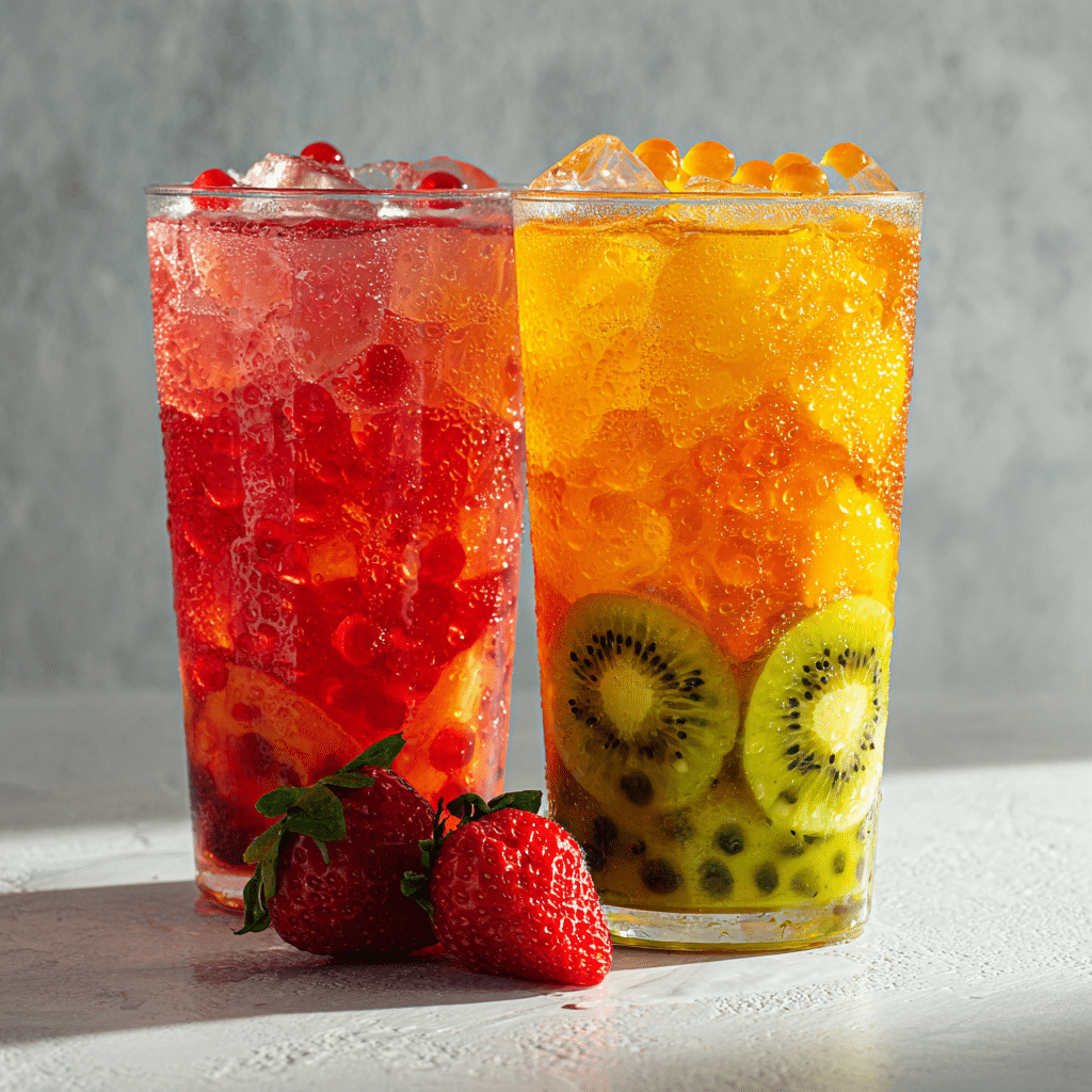 Fruit Bubble Tea Recipe - Recipe Image