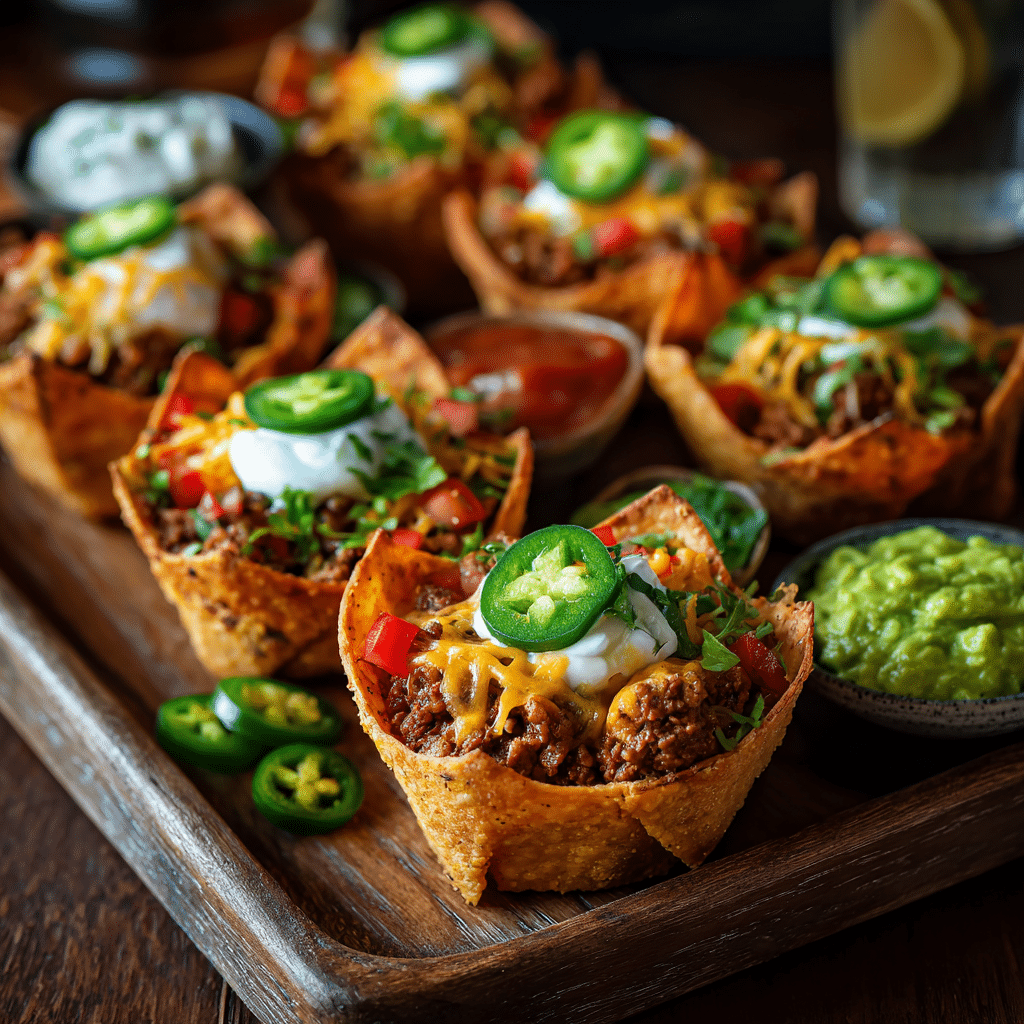 Loaded Nacho Cups Recipe