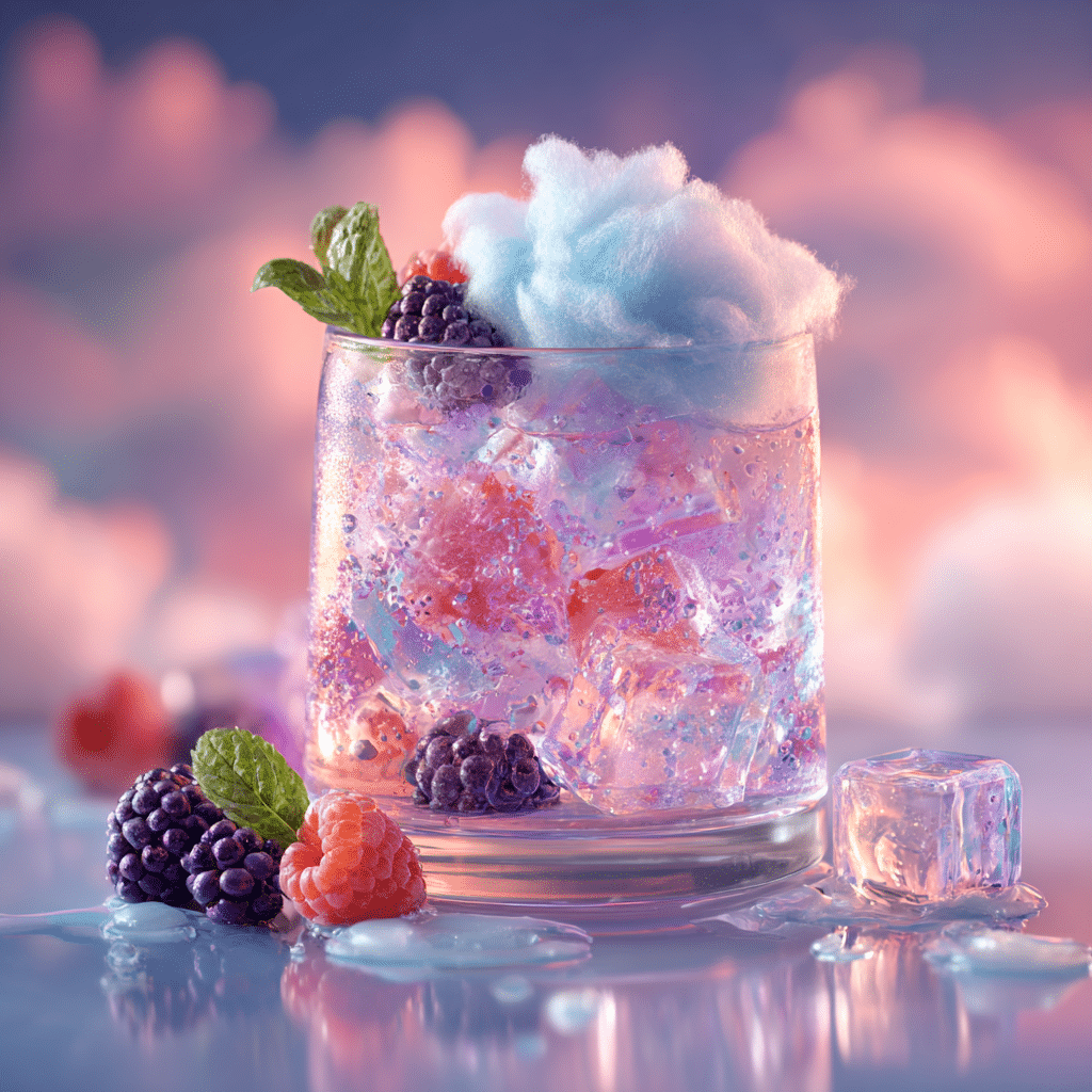 Cotton Candy Mocktail Recipe - Recipe Image