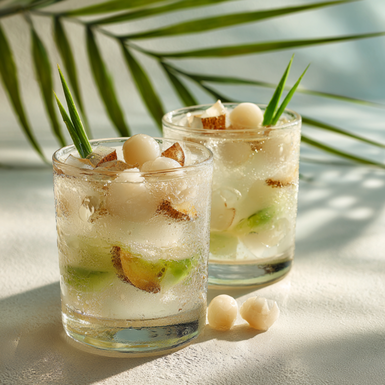 Buko Lychee Jelly Cups Recipe