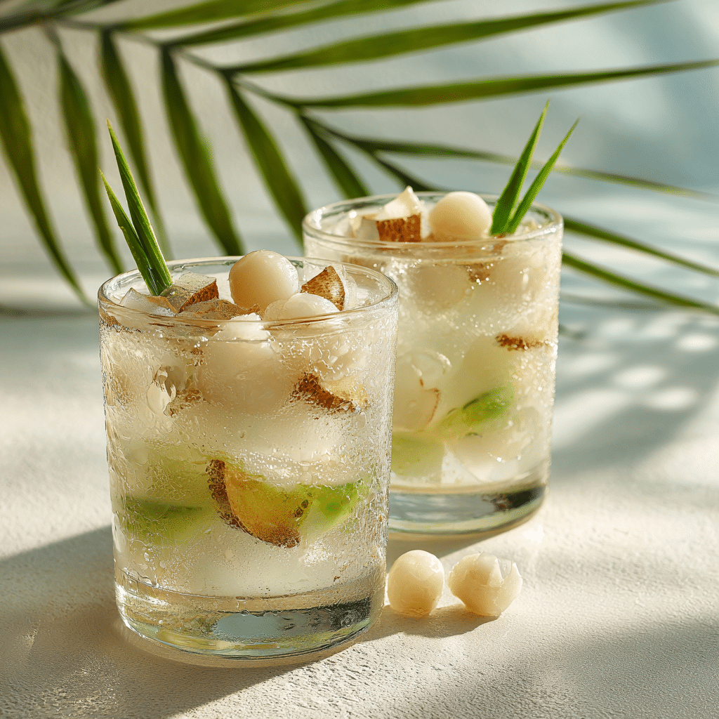 Buko Lychee Jelly Cups Recipe