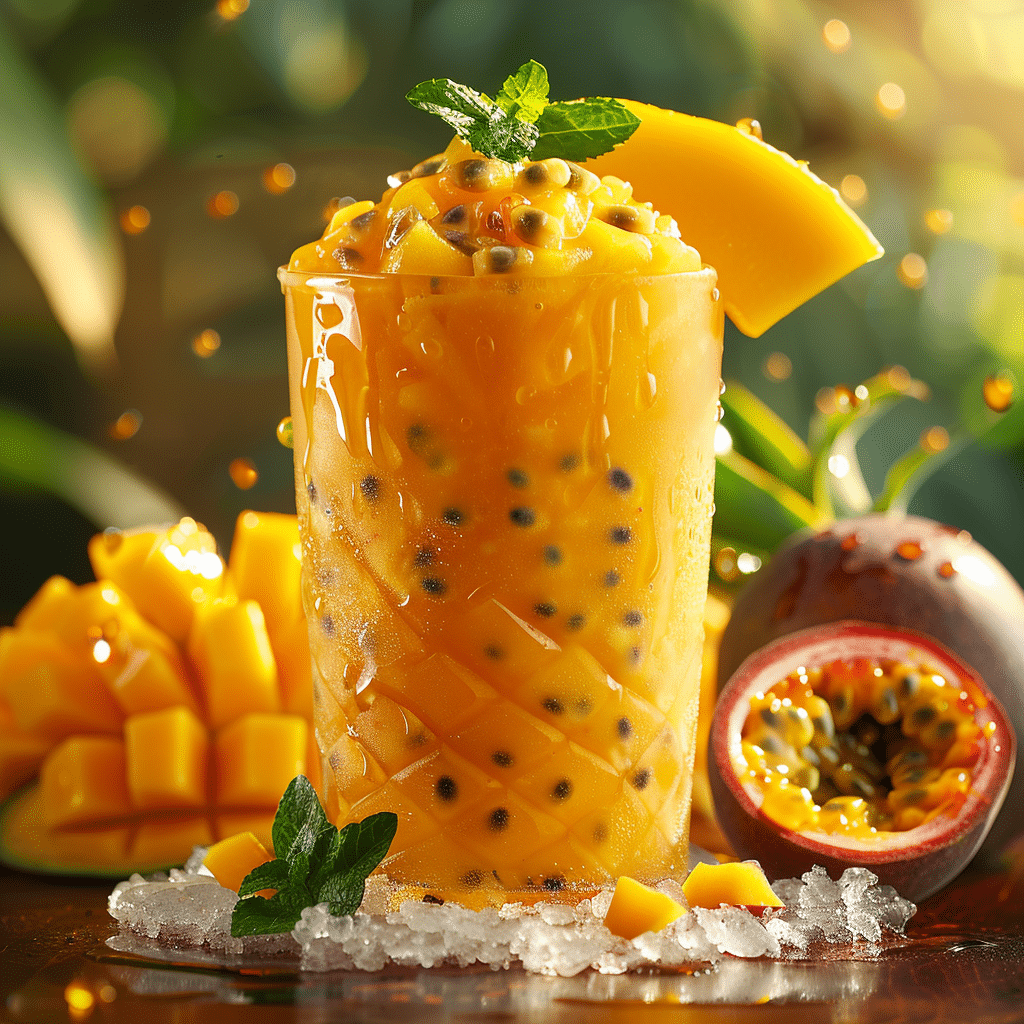 Mango Passion Fruit Slush Recipe