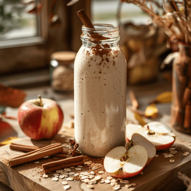 Apple Cinnamon Breakfast Smoothie Recipe
