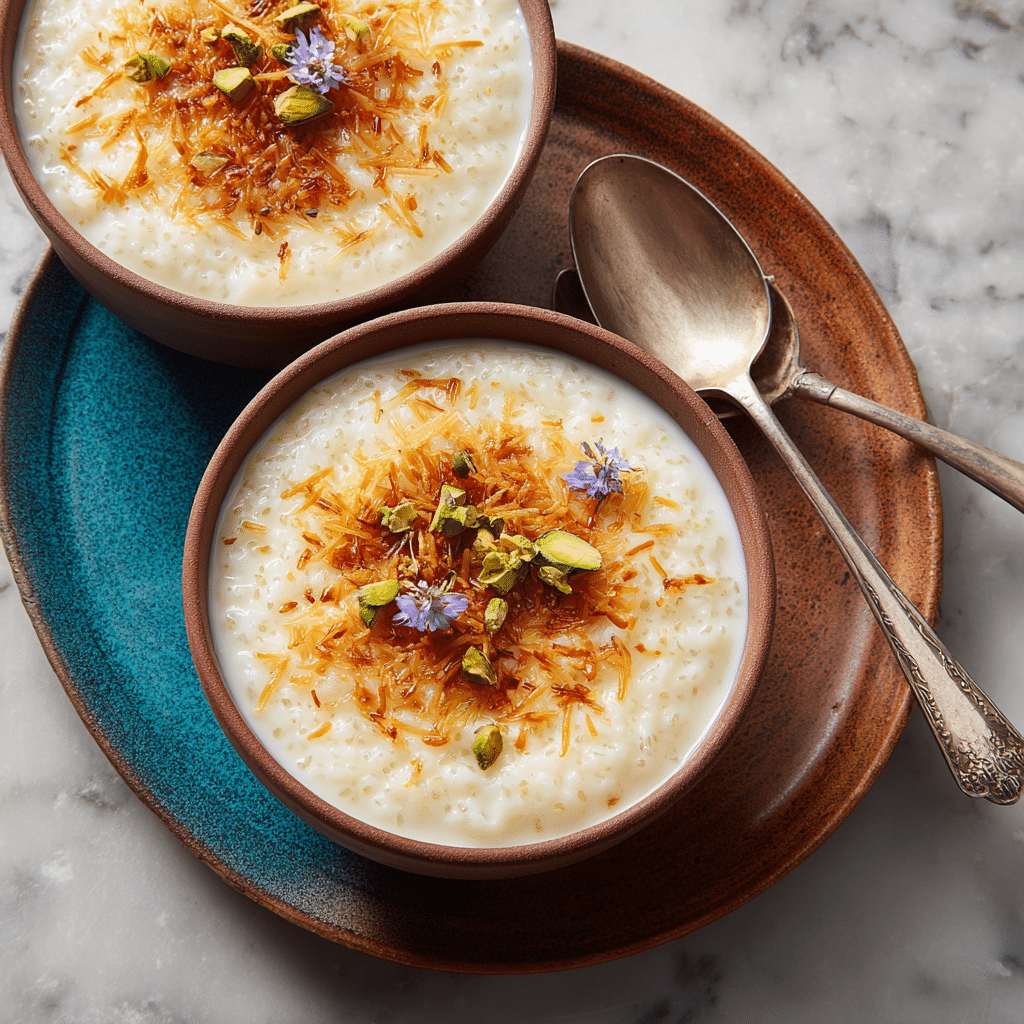 Sütlaç (Turkish Rice Pudding) Recipe - Recipe Image