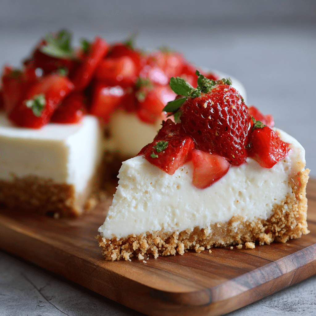 No-Bake Cheesecake Recipe - Recipe Image