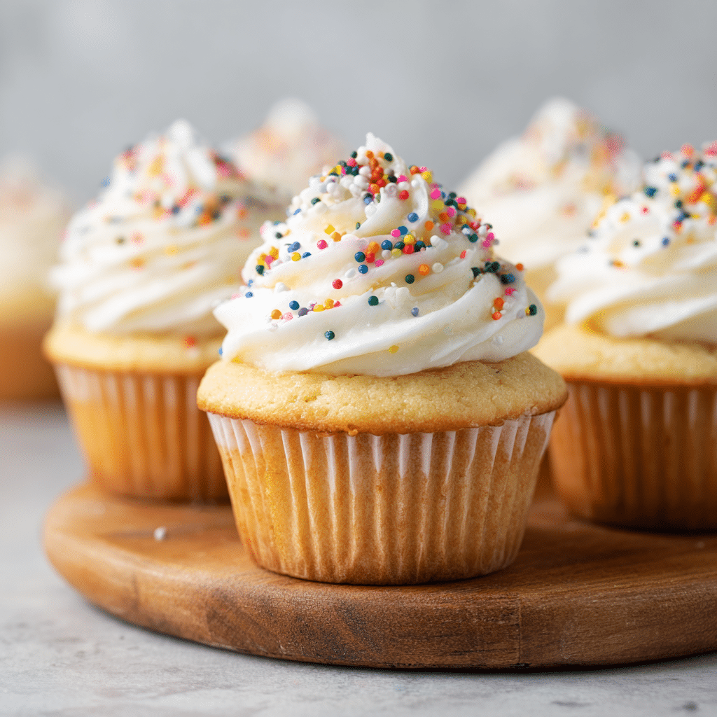 Vanilla Cupcakes Recipe - Recipe Image