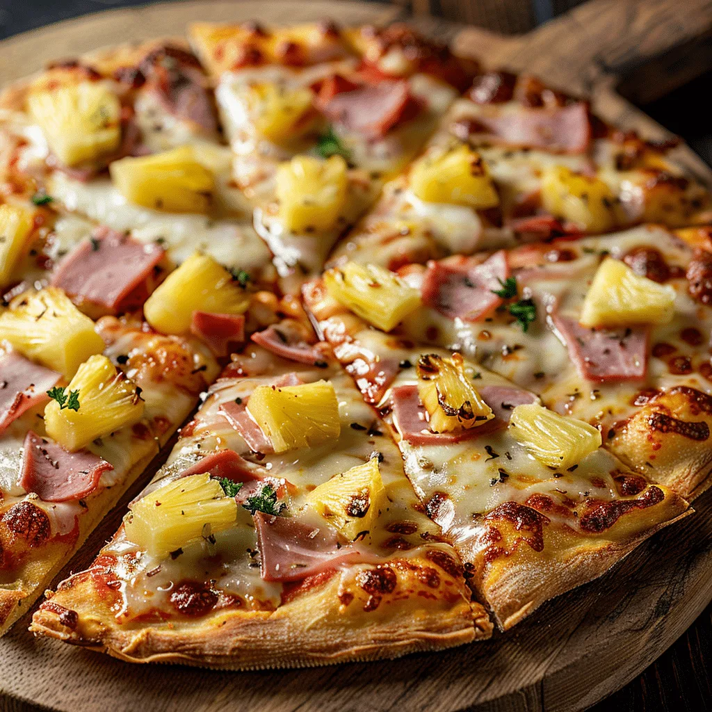 Hawaiian Pizza Recipe - Recipe Image