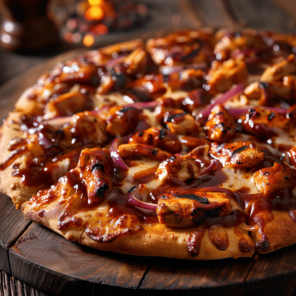 hicken BBQ Pizza Recipe - Recipe Image
