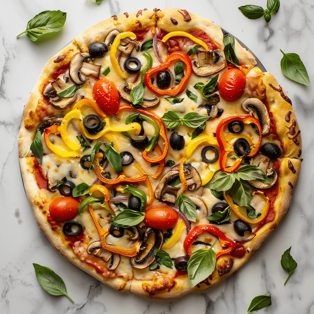 egetable Pizza Recipe - Recipe Image