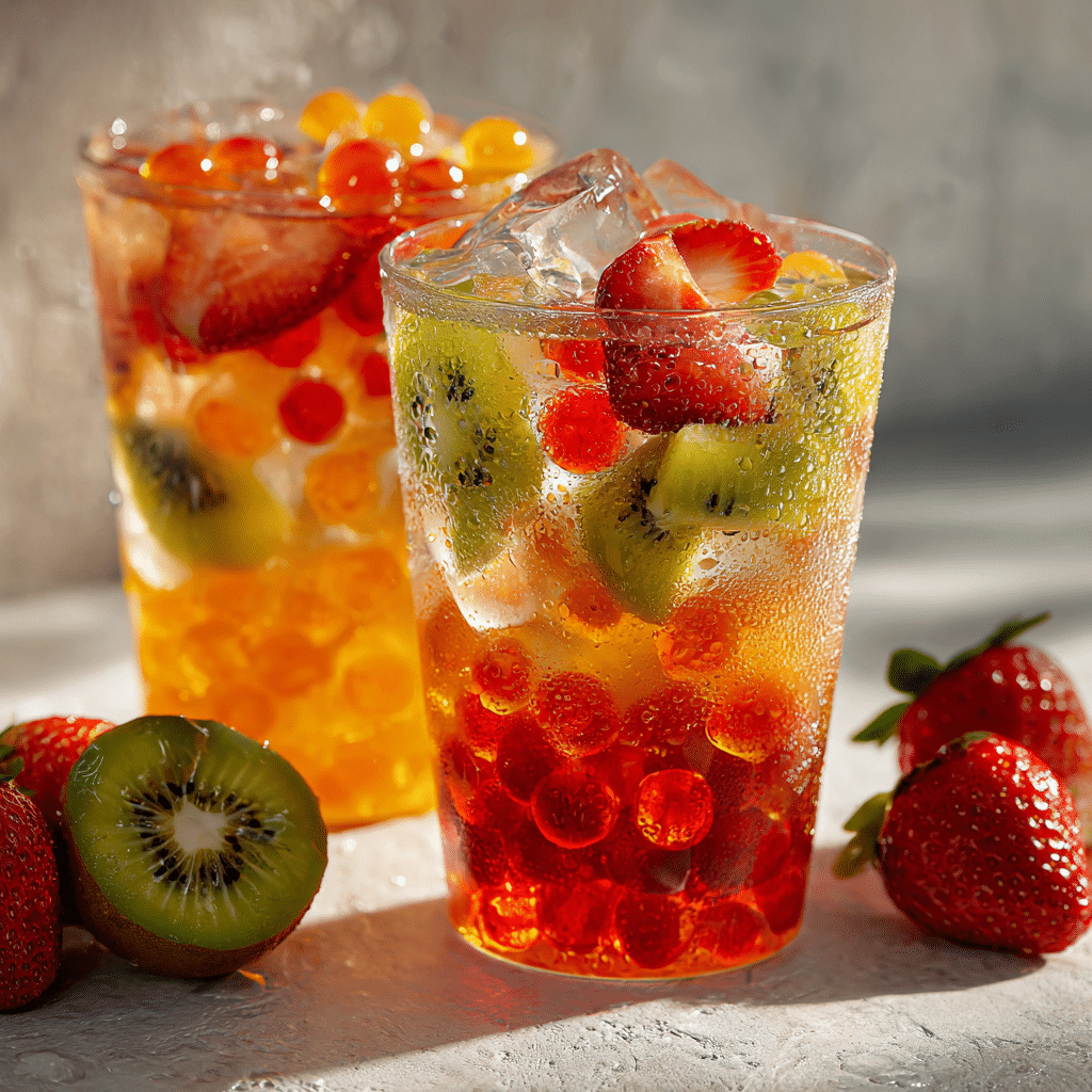 Fruit Bubble Tea Recipe - Recipe Image