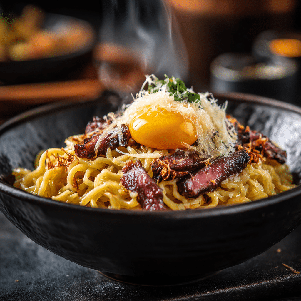 Ramen Carbonara Recipe - Recipe Image