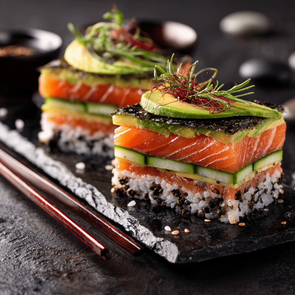 Sushi Sandwich Recipe - Recipe Image