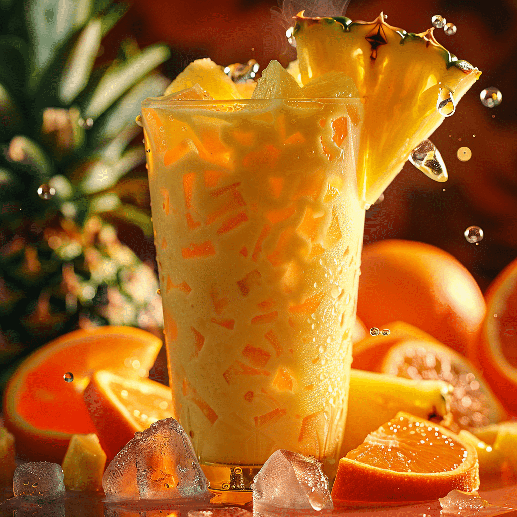 Orange Pineapple Citrus Smoothie Recipe