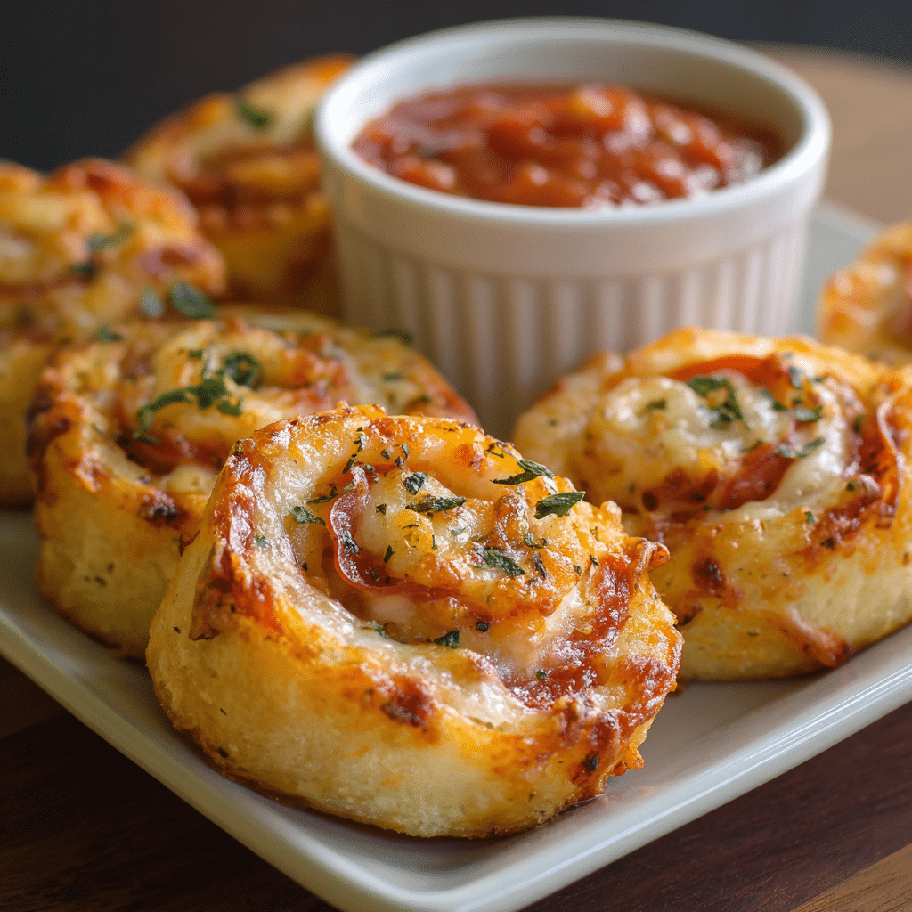 Pizza Pinwheels Recipe - Recipe Image