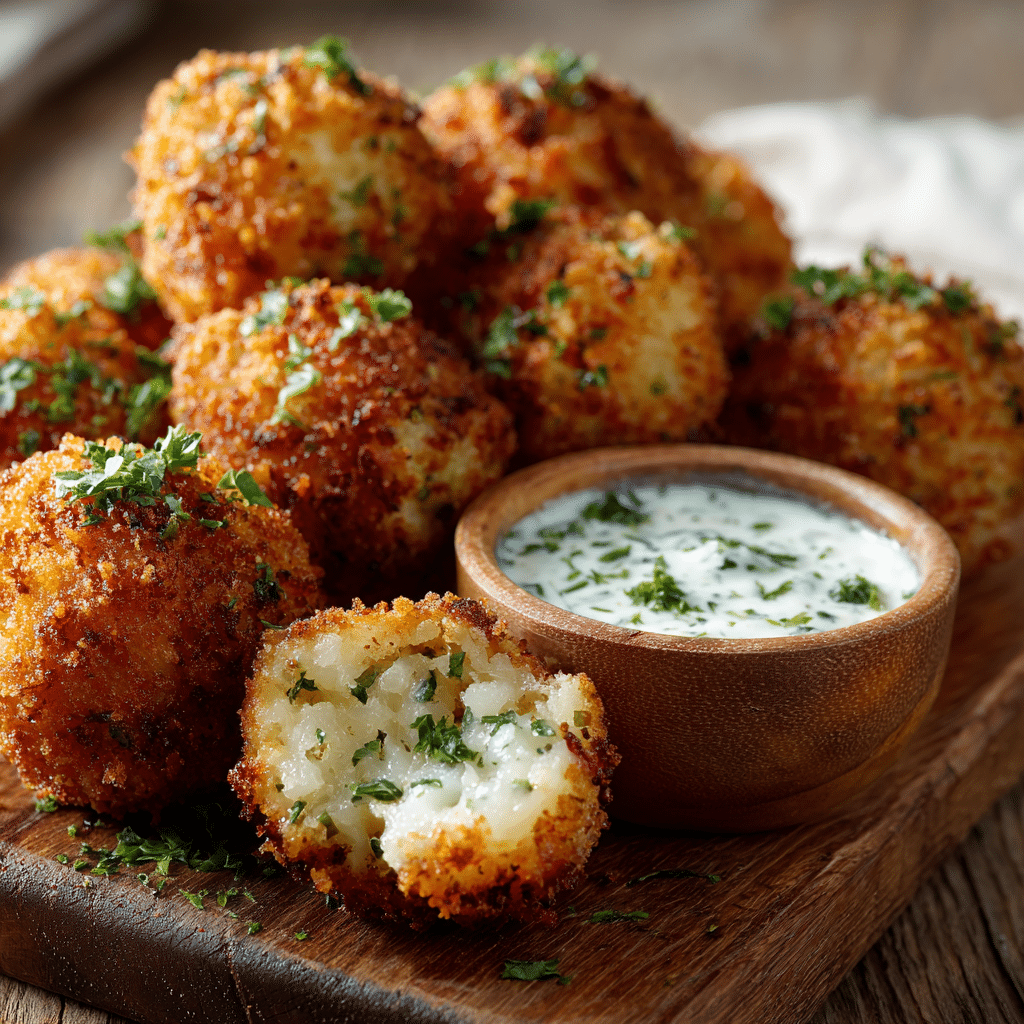 Savory Potato Croquettes Recipe - Recipe Image