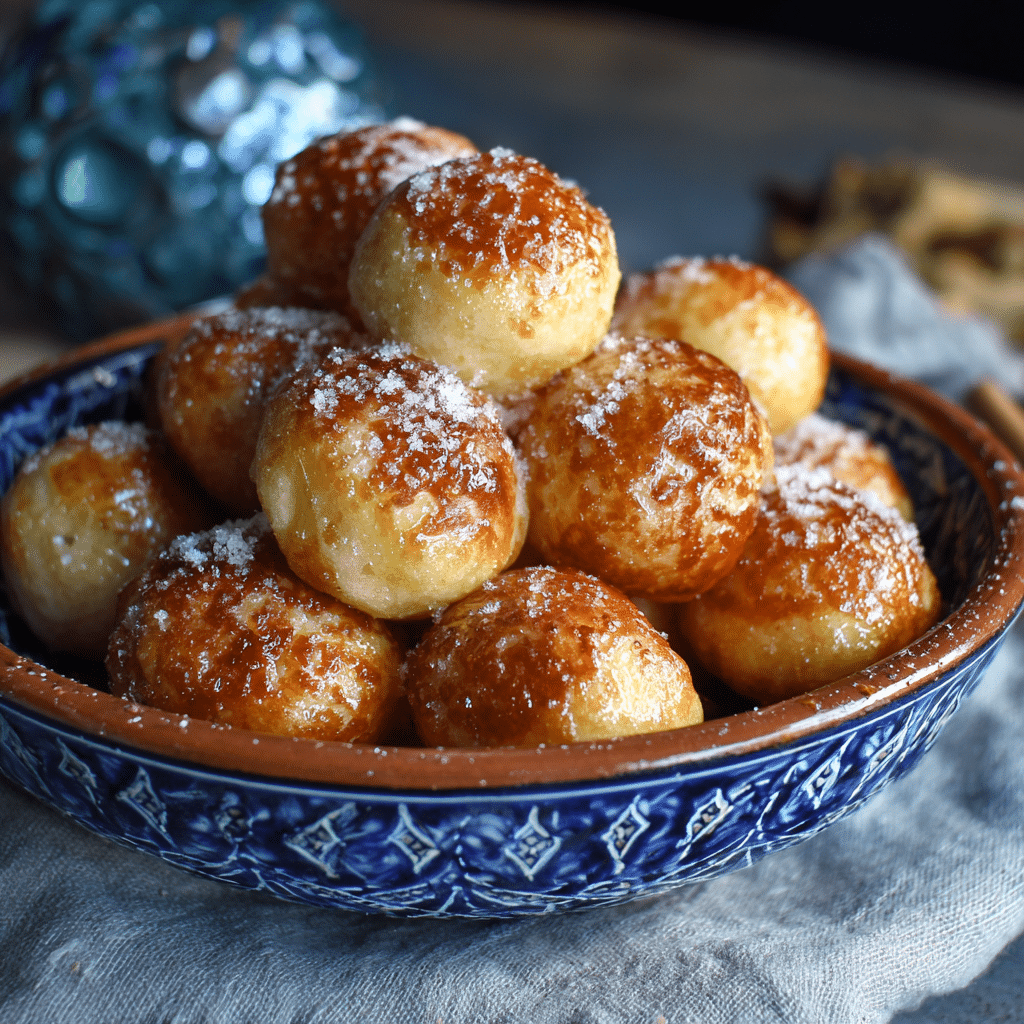 Lokma (Turkish Sweet Dough Balls) Recipe - Recipe Image