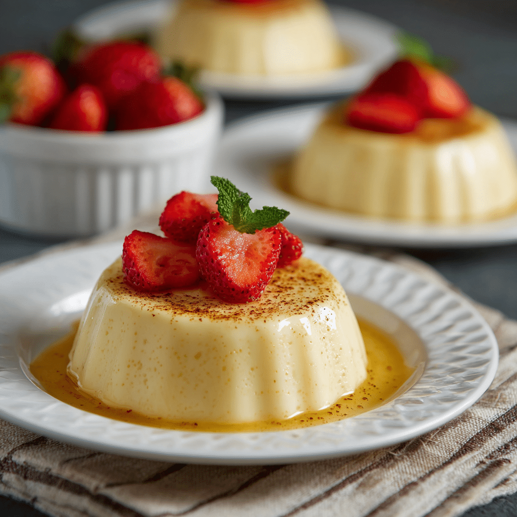 Custard Pudding Recipe - Recipe Image