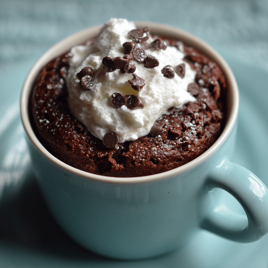 Chocolate Mug Cake Recipe - Recipe Image