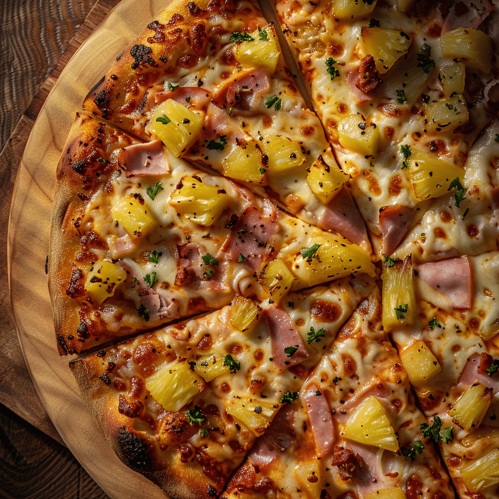 Hawaiian Pizza Recipe - Recipe Image