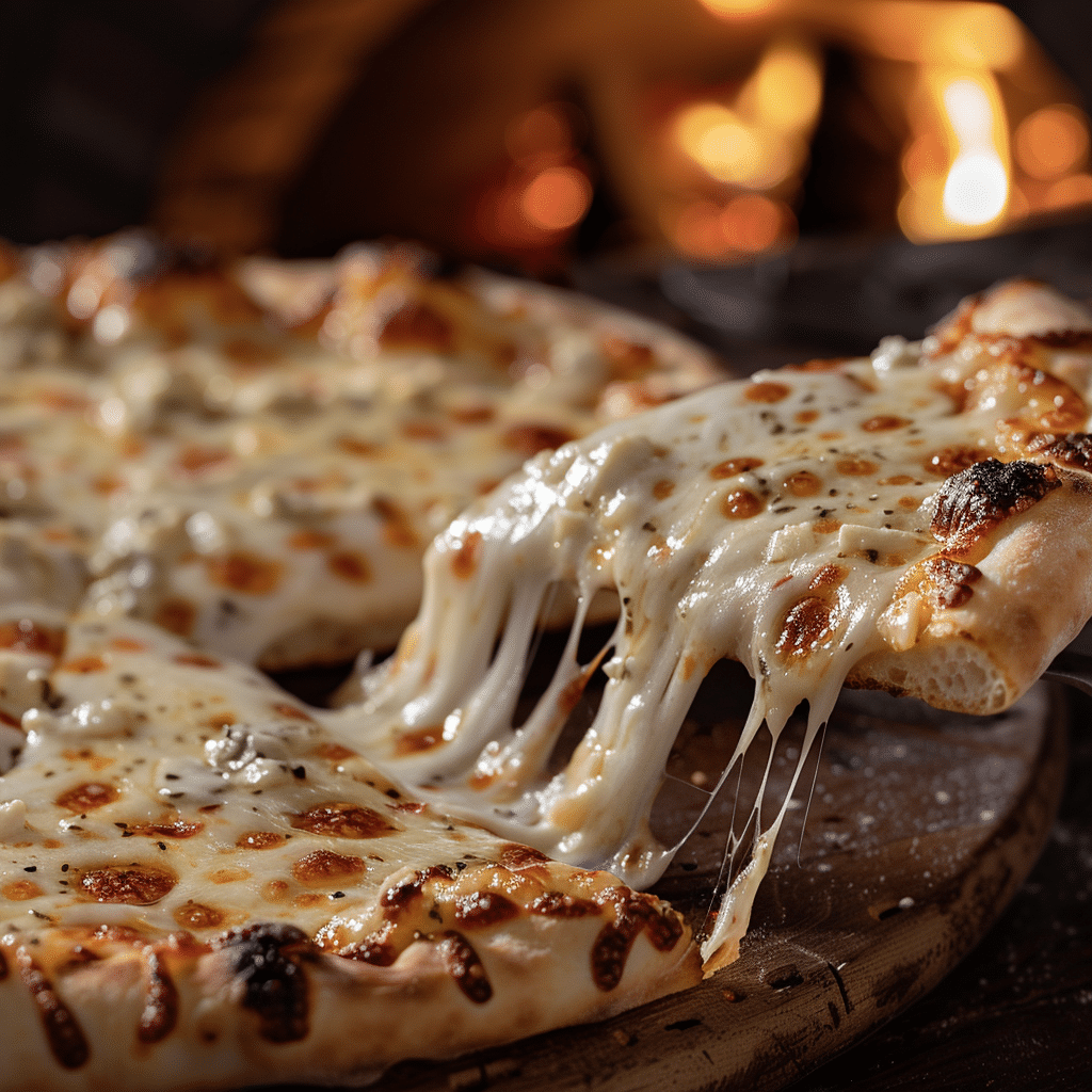 Four Cheese Pizza Recipe - Recipe Image