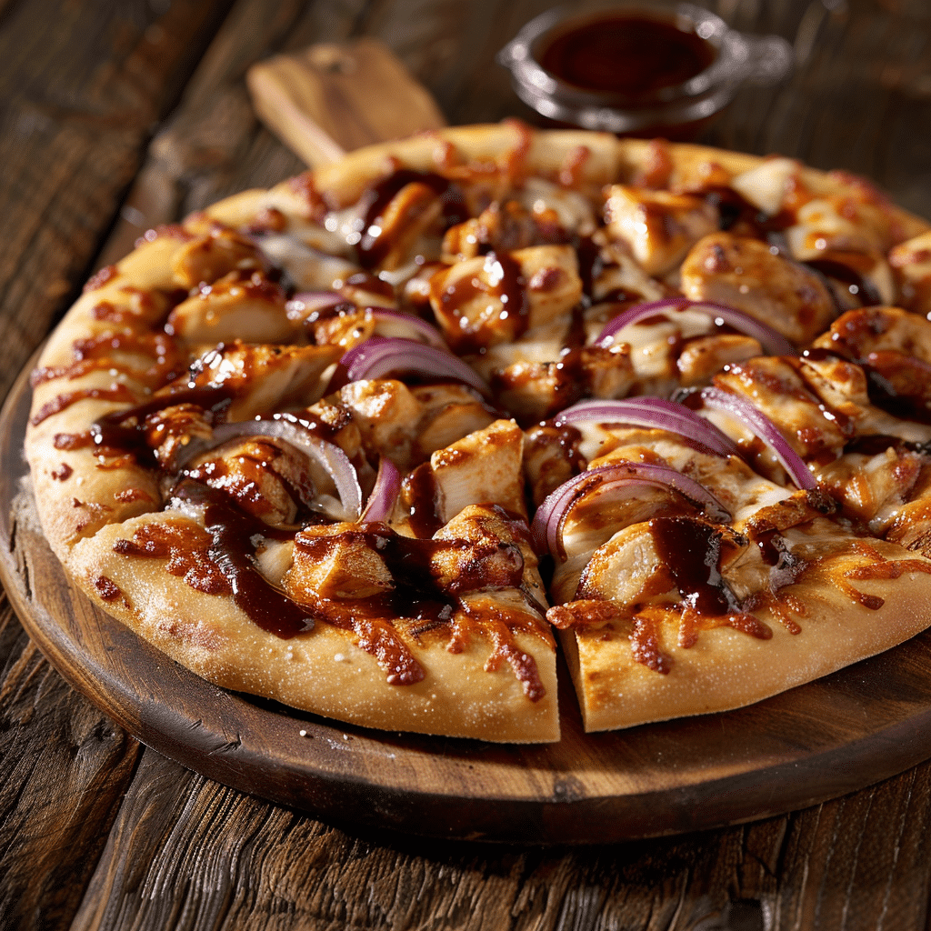 hicken BBQ Pizza Recipe - Recipe Image