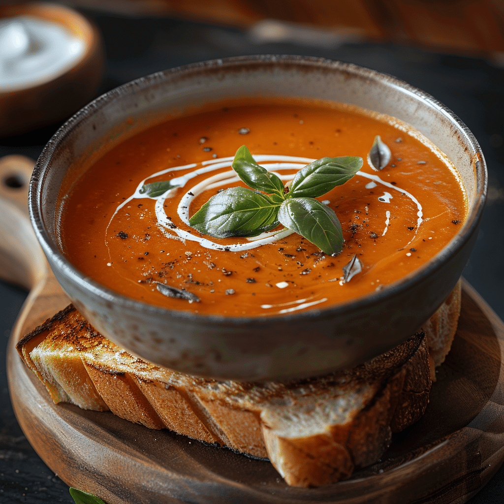 Creamy Tomato Soup Recipe - Recipe Image
