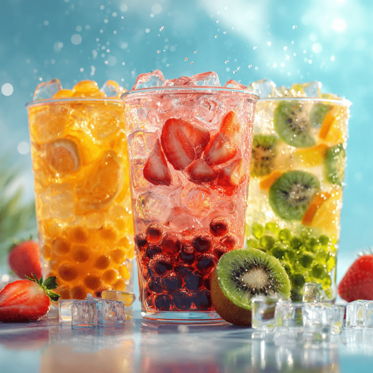 Fruit Bubble Tea Recipe