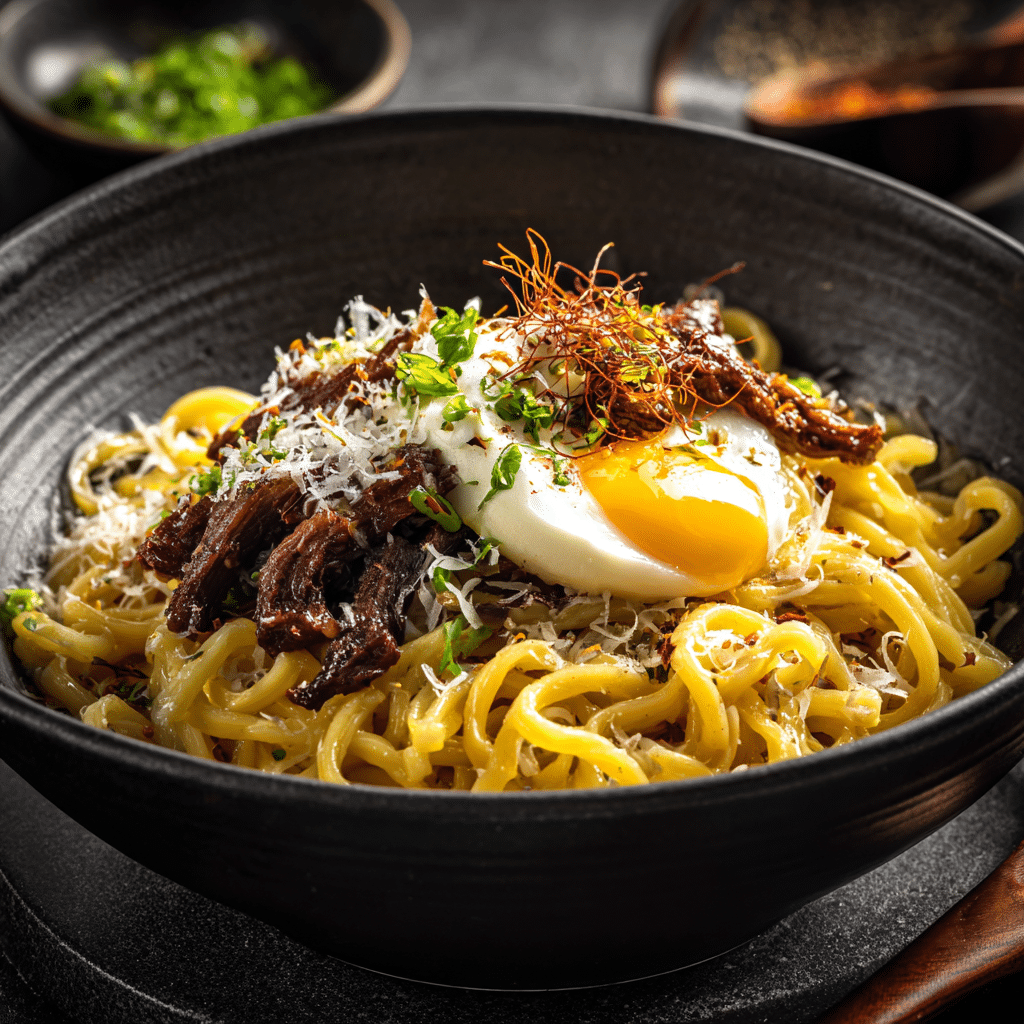 Ramen Carbonara Recipe - Recipe Image