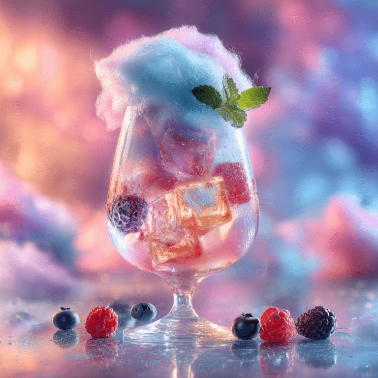 Cotton Candy Mocktail Recipe