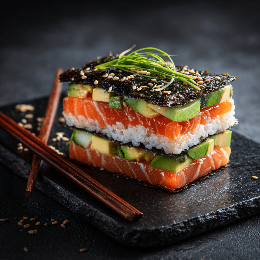 Sushi Sandwich Recipe - Recipe Image